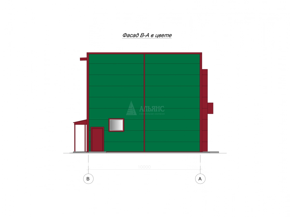 Планировка Офис из сэндвич-панелей -  фото 14